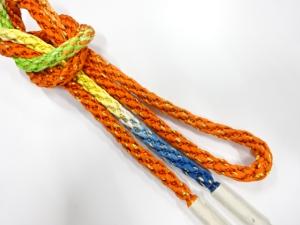 未使用品　正絹　手組帯締め